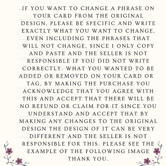 Honey bee Thank You PostCard - Picture 5 of 6